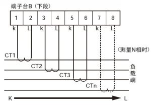 如使用改進型，還可利用第四個CT測量N相。